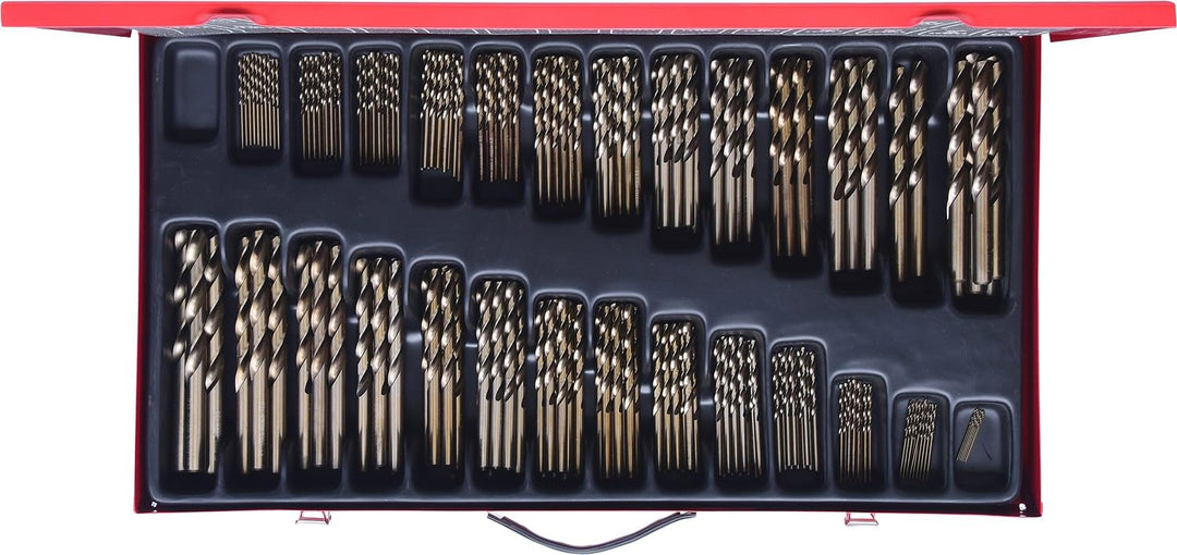 KS Tools 330.3650 HSS-G Co 5 Spiralbohrer-Satz, 230-tlg., 1-13mm