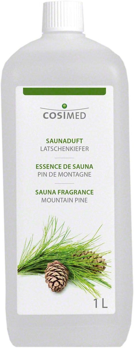 cosiMed Saunaduft Latschenkiefer, Konzentrat, Saunaaufguss, Saunazubehör, 1 l