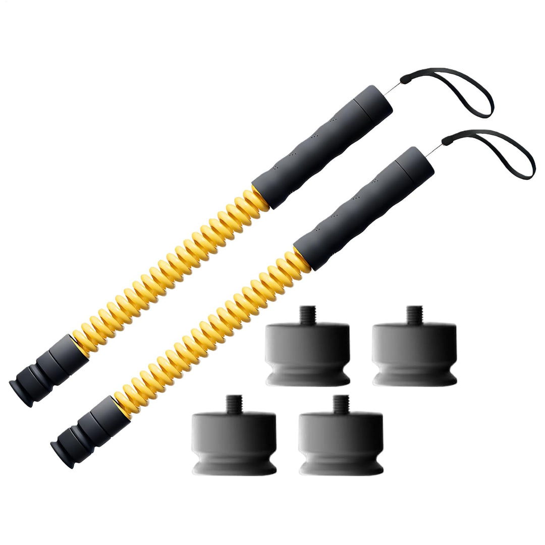 Kabellose Battle Seile - Gym Trainingsgeräte Für Übungen | 2-TLG. Seile Zum Armmuskeltraining | Für