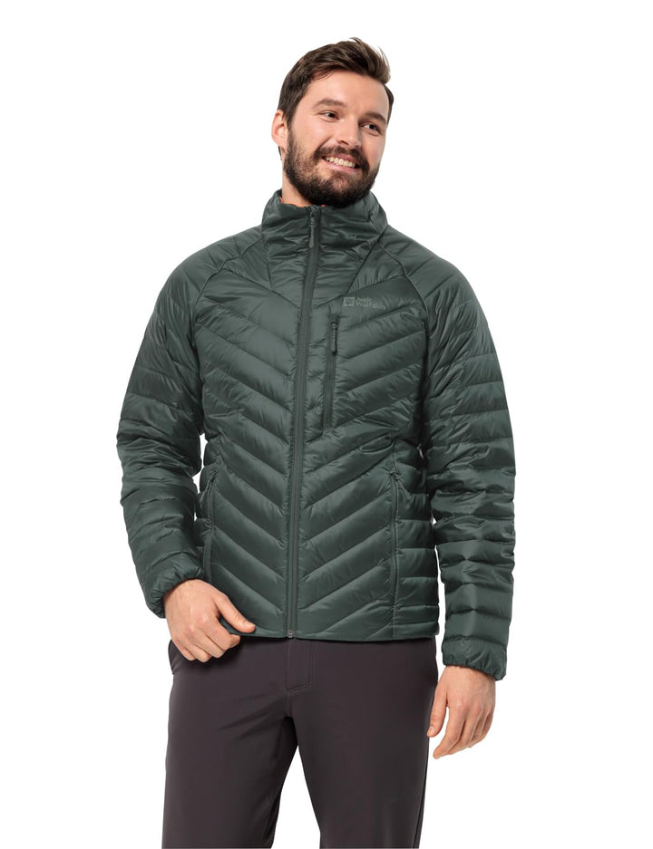 Jack Wolfskin Herren Passamani Down Jkt M Jacket L black olive, L black olive