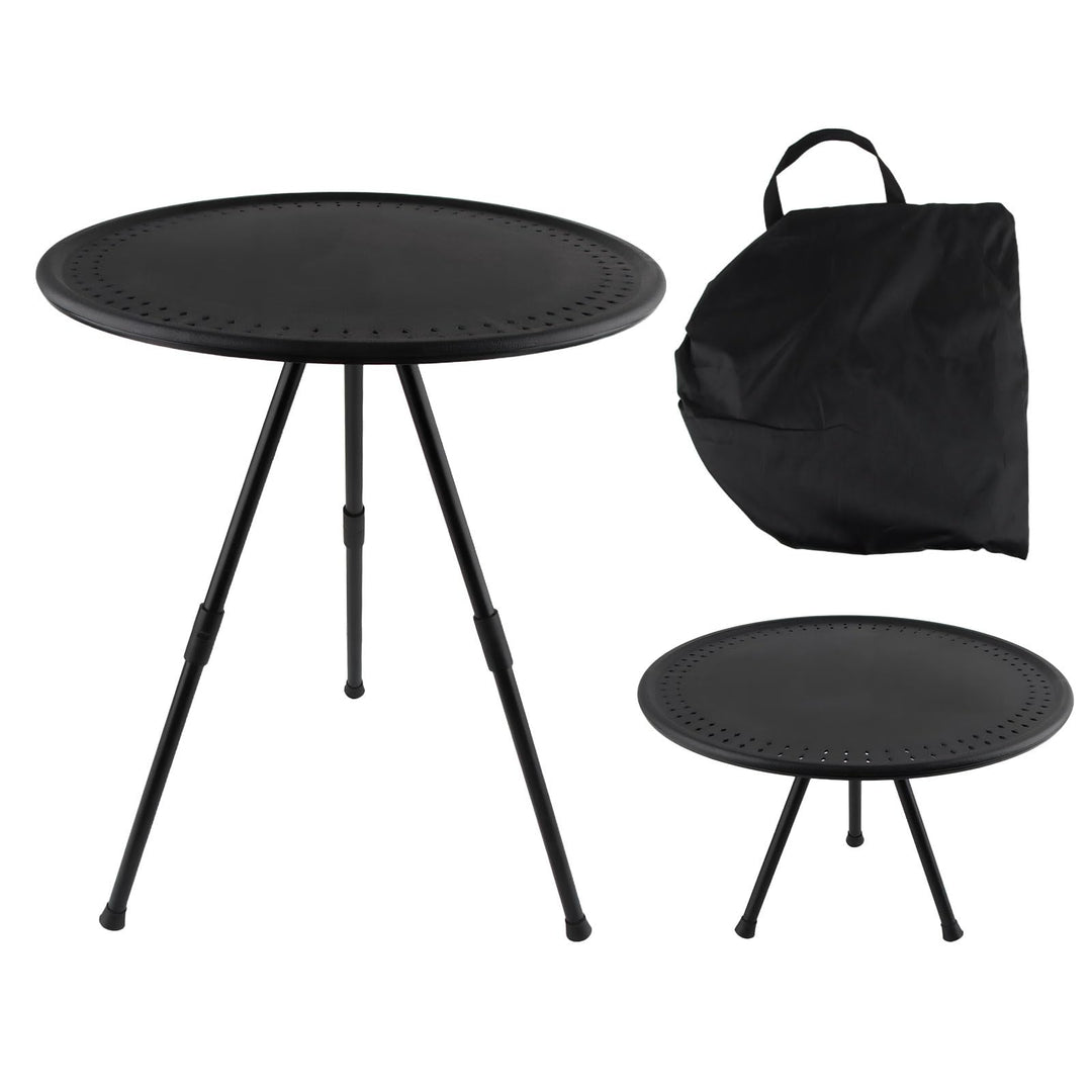 dellyy Camping Tisch Mini Faltbarer 38cm Klappbar Ausziehbarer Campingtisch Mini|Picknicktisch Outdo