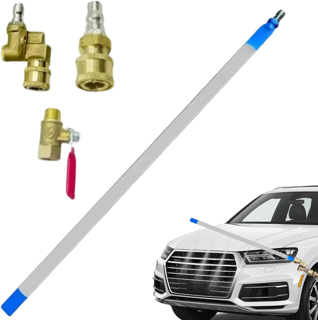 Car Water Tank Cleaner, Flush Pressure Washer Tool, Adjustable High Cleaning Attachment, Efficient M