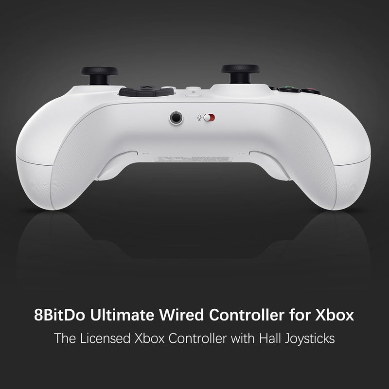 AKNES 8Bitdo Ultimate Wired Controller für Xbox Series X|S, Xbox One, Windows 10/11, Gamepad mit Hal