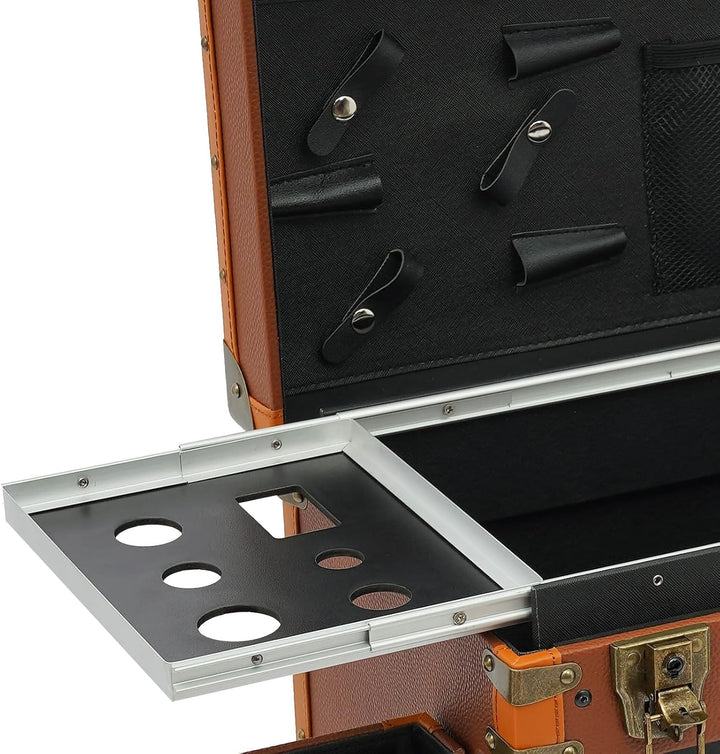 Kosmetikkoffer Gross, Kosmetikkoffer Trolley, Kosmetik Trolley Make up Koffer Schminkkoffer mit 360°