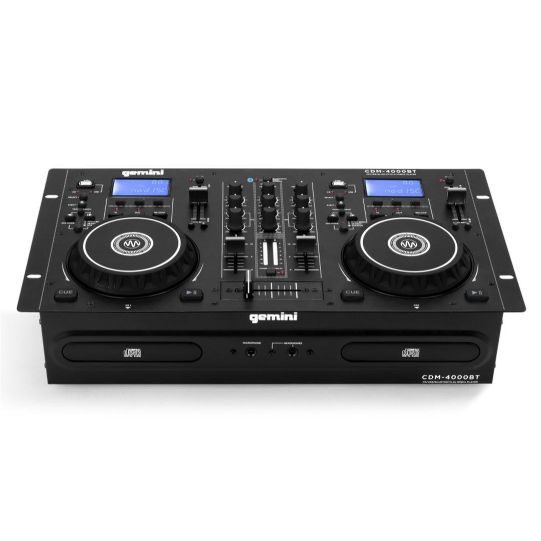Gemini Sound CDM4000BT - DJ Doppel-CD-Player mit Bluetooth und USB