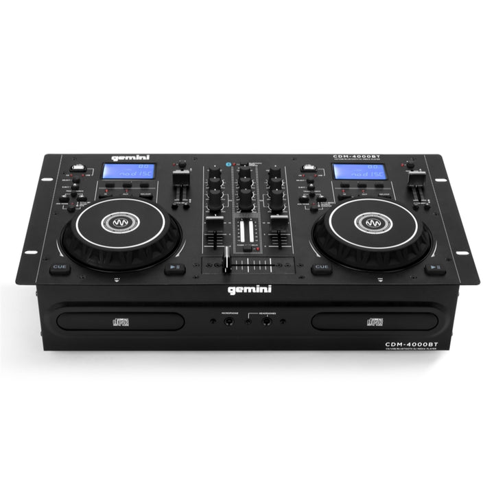 Gemini Sound CDM4000BT - DJ Doppel-CD-Player mit Bluetooth und USB
