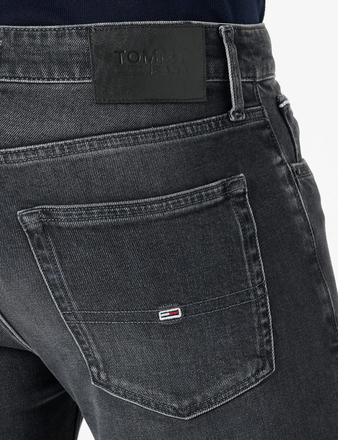 Tommy Jeans Herren Hose 30W / 32L Denim Black, 30W / 32L Denim Black