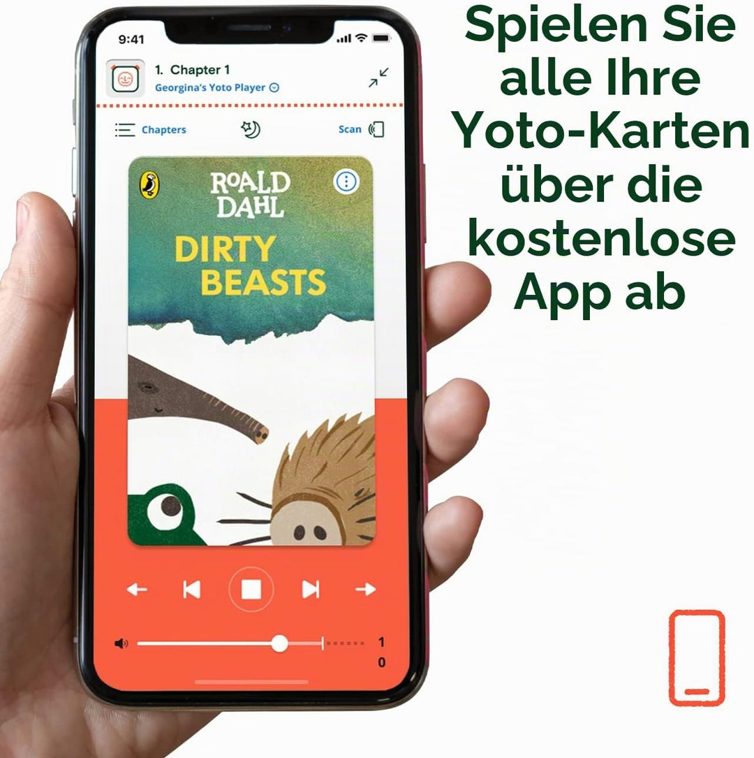 YOTO The Classics Collection - 5 Kinder-Audiokarten zur Verwendung mit Player & Mini-All-in-1-Audiog