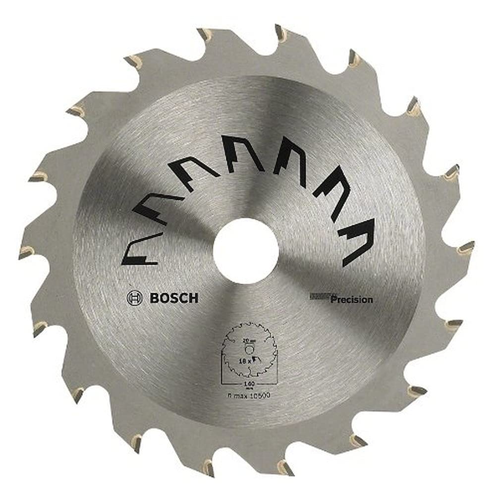 Bosch 1x Kreissägeblatt Precison (Sägeblatt für Holz, Ø 250 x 3.2/2.2 x 30 mm, 24 Zähne, ATB, Zubehö