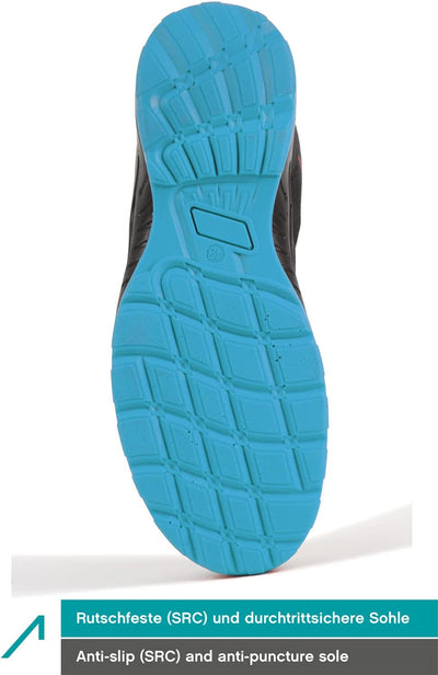 ACE Sapphire S1-P-Arbeitsschuh - Sicherheitsschuh mit Zehenkappe für Damen & Herren - super leicht 4