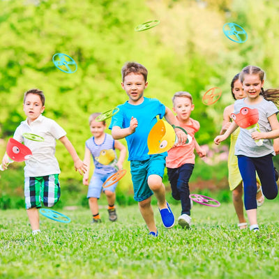 Outdoor Spielzeug Kinder Ab 4 5 6 7 8, Gartenspielzeug FüR Kinder Ab 4-8 Jahre, 2 Packs & 24 Discs F