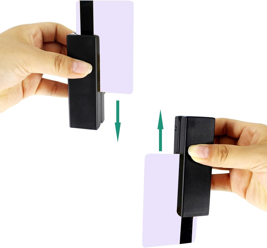 USB-Kartenleser mit Magnetstreifen, 3 Spuren, POS Kreditkartenleser, Swiper MagStripe Swipe