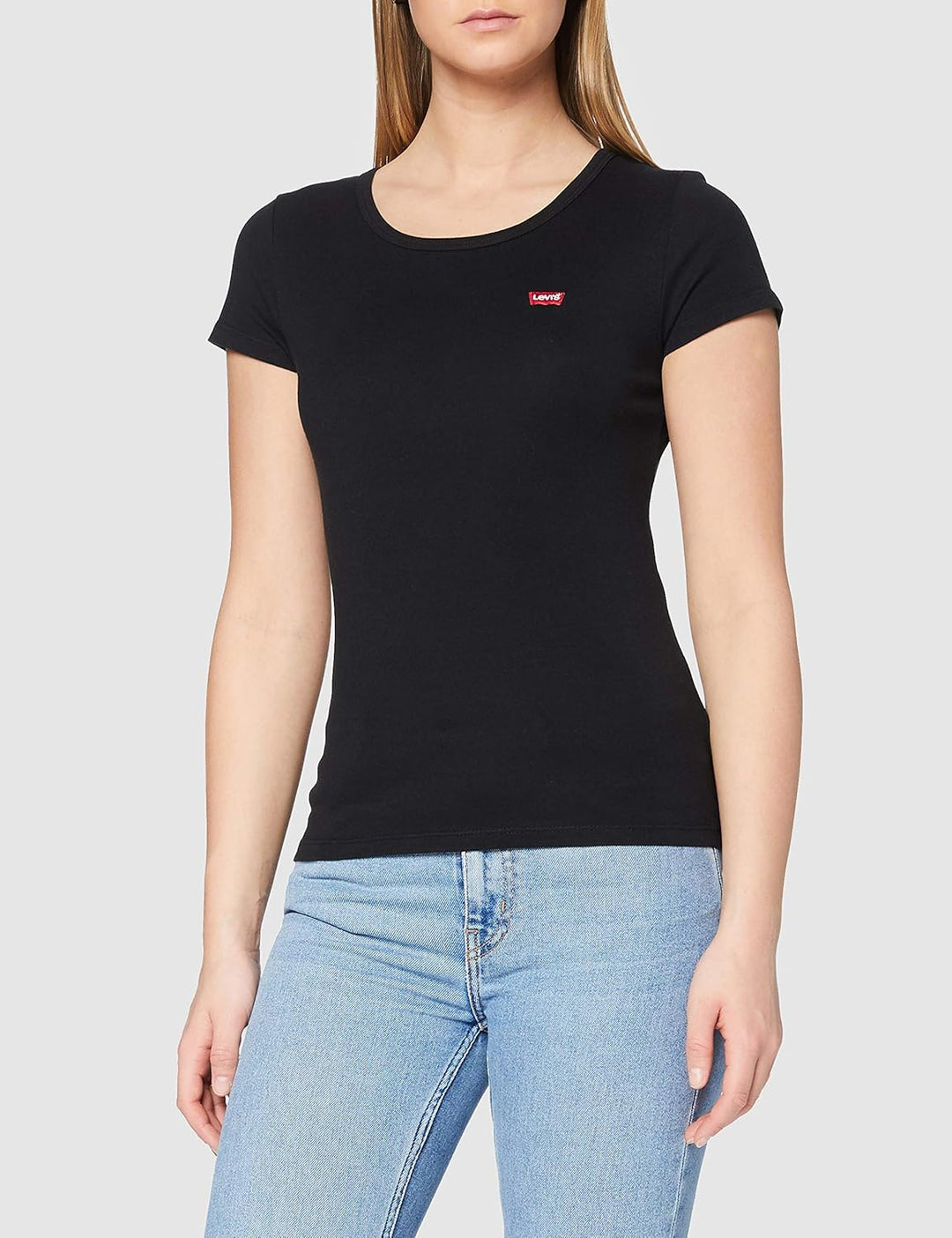 Levi's Damen 2-Pack Tee T-Shirt, Mineral B
