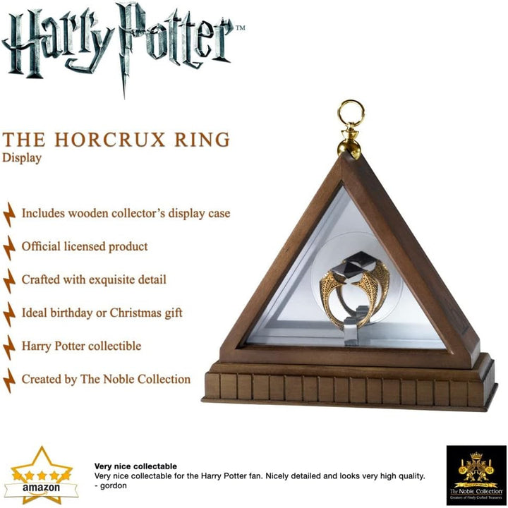 The Noble Collection  Das Horcrux Ring Display