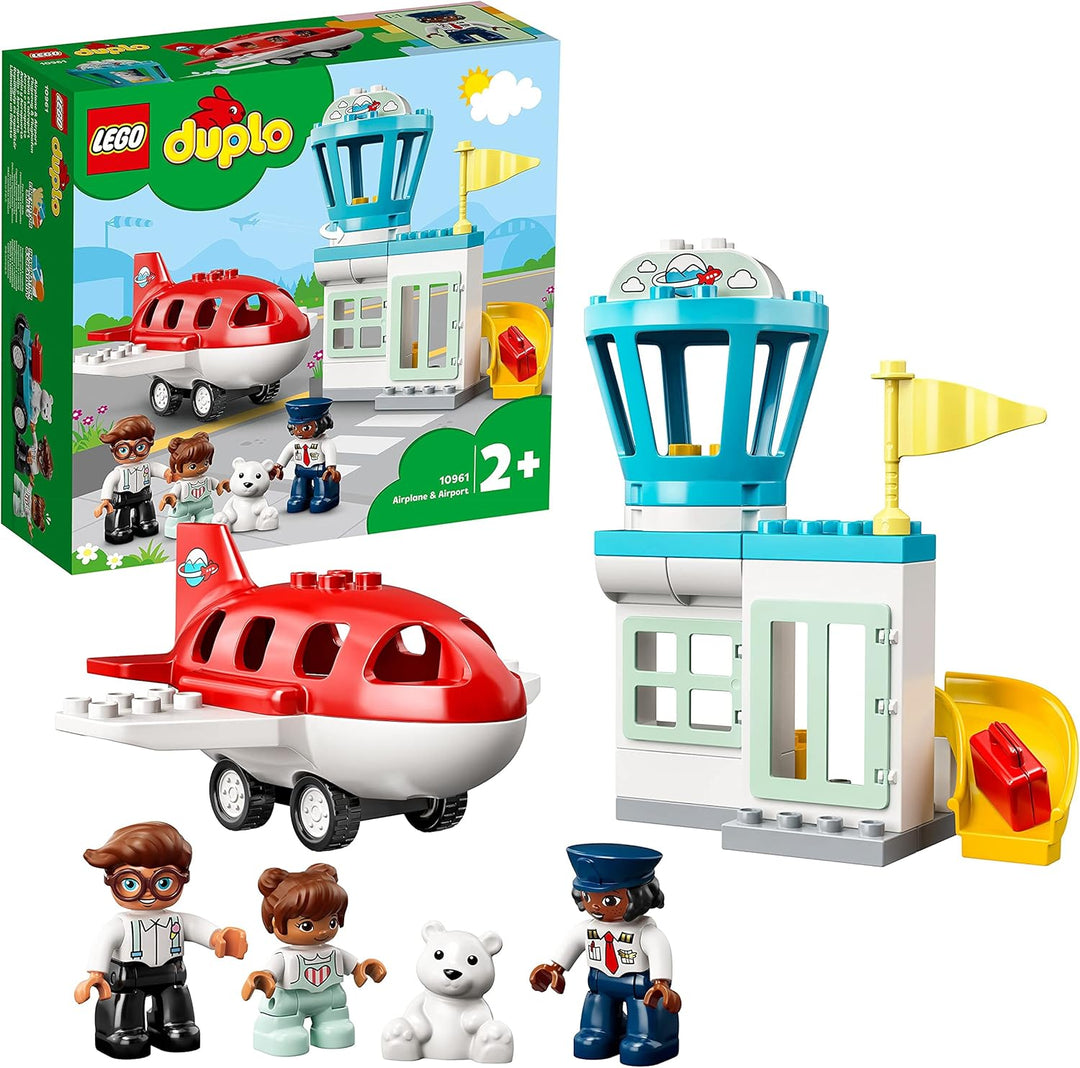 LEGO 10961 DUPLO Town Flugzeug und Flughafen Single, Single