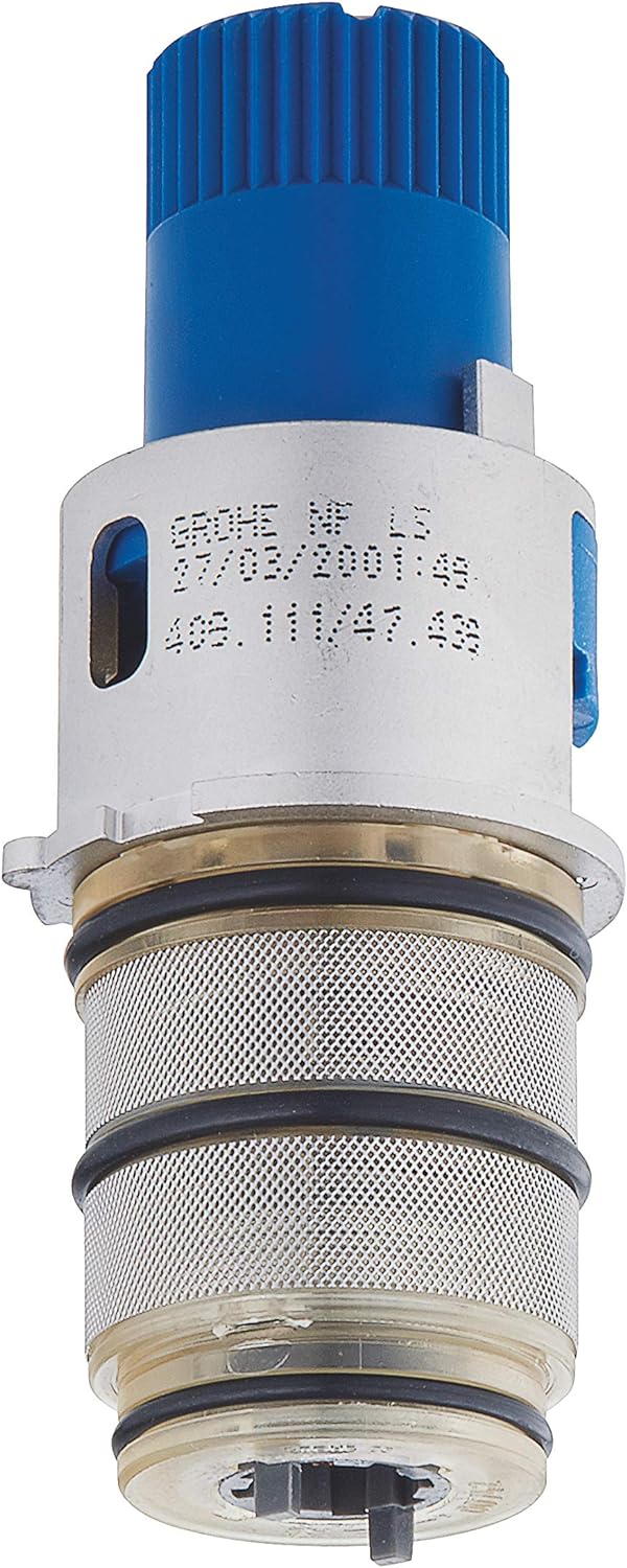 GROHE | Zubehör - Thermostat-Kompaktkartusche | 1/2 Zoll | 47439000 & Befestigungsring 47743000