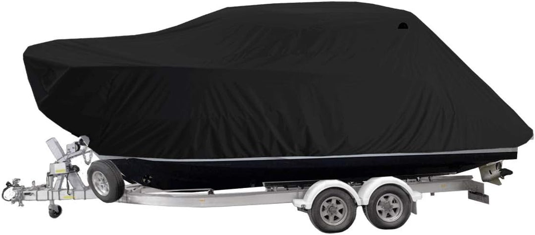 Oceansouth Abdeckung für Jeanneau Merry Fisher 895 Schwarz, Schwarz