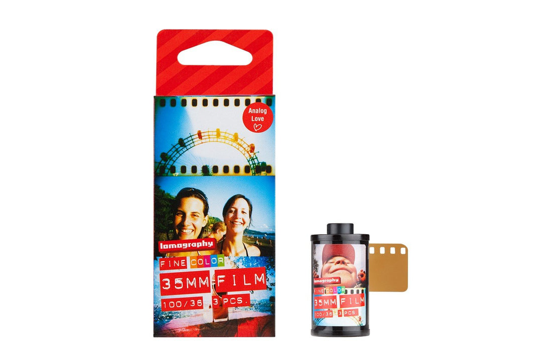 Lomography Color Negative 100 ISO 35 mm, 3er Pack (3 x 3 Stück)
