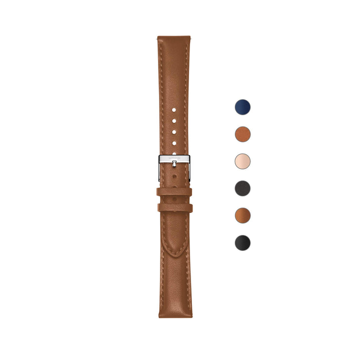 WITHINGS - Premium Lederarmband für ScanWatch, Steel HR, Steel HR Sport, Move ECG, Move und Steel Br