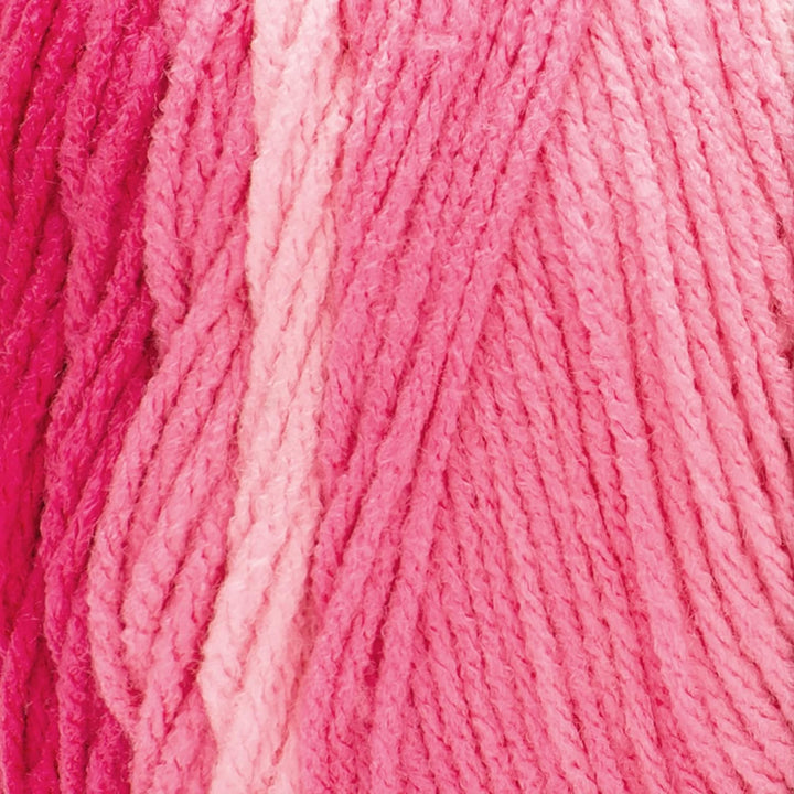 Red Heart Super Saver Jumbo-Garn, 2er-Pack, Jazzy Ombre, 2 Stück Jazzy Ombre 2 Pack, Jazzy Ombre 2 P