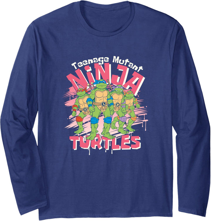 Teenage Mutant Ninja Turtles Sketch Group Langarmshirt