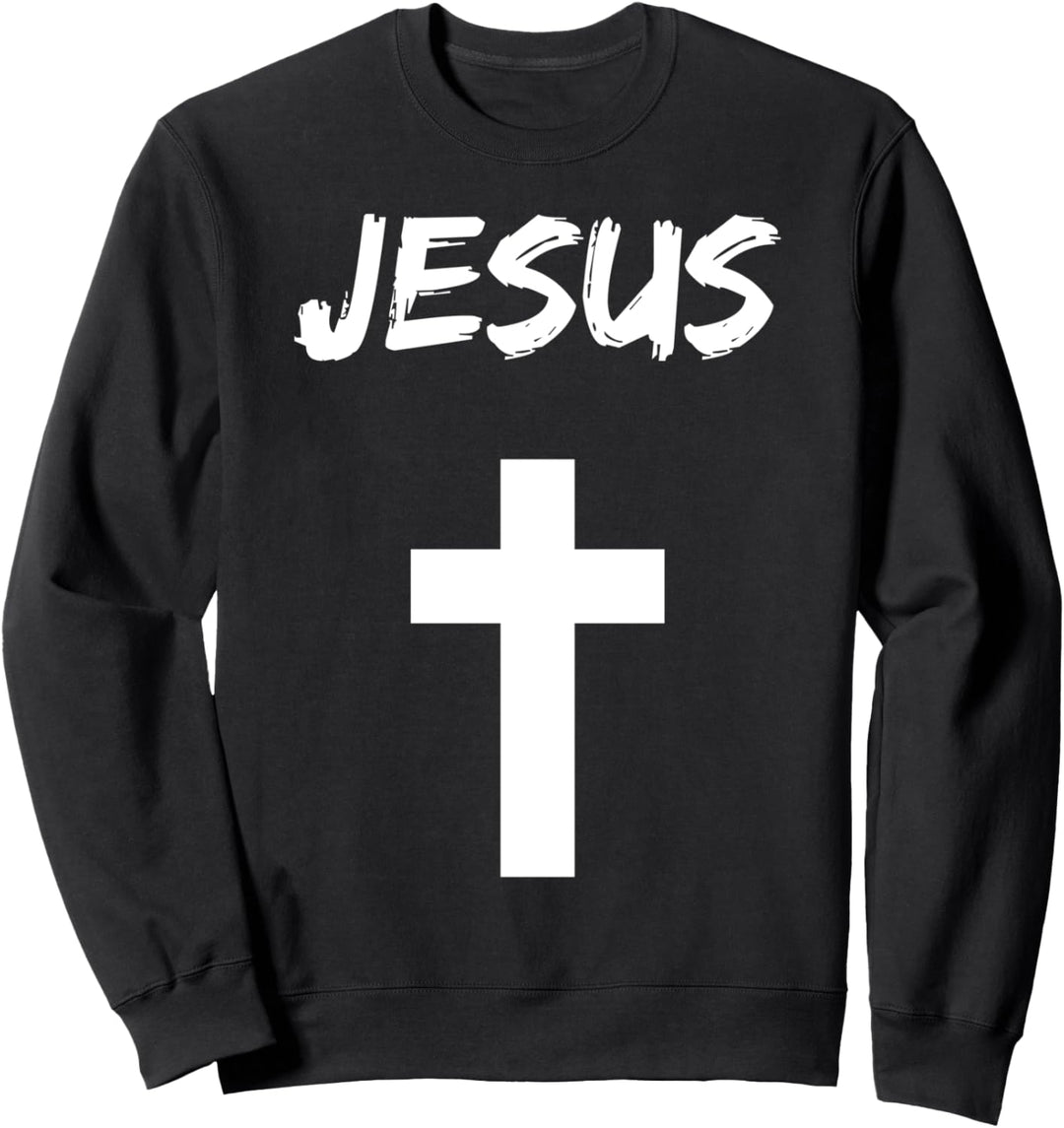 Jesuskreuz Christlich Kirche Gott Religion Sweatshirt