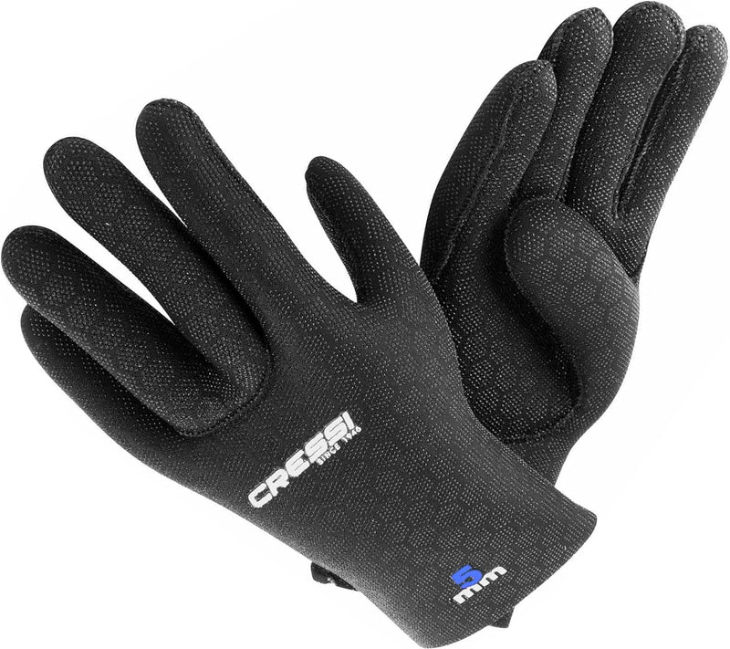 Cressi High Stretch Gloves -Unisex 5-Finger-Tauchhandschuhe aus Weichem, Einfach Gefüttertem, Hochfe