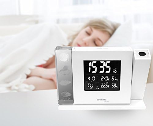 WT 643 Premium-Projektionswecker mit Vorhersage von Wettersituationen und Anzeige von Innen- und Aus