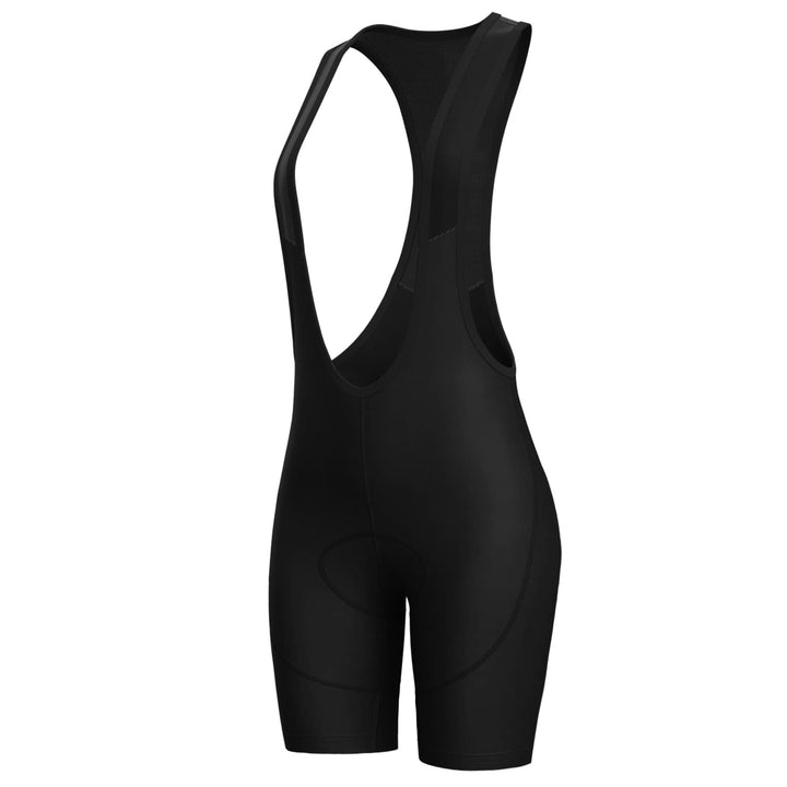 Lo.gas Damen Radhose 3D Gel gepolsterte Trägerhose mit breitem Bund für Radfahren, Spinning, Rennrad