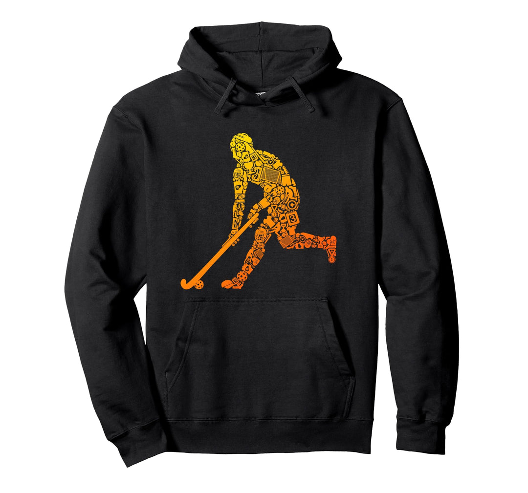 Hockeyspieler Jungen Kinder Feldhockey Pullover Hoodie