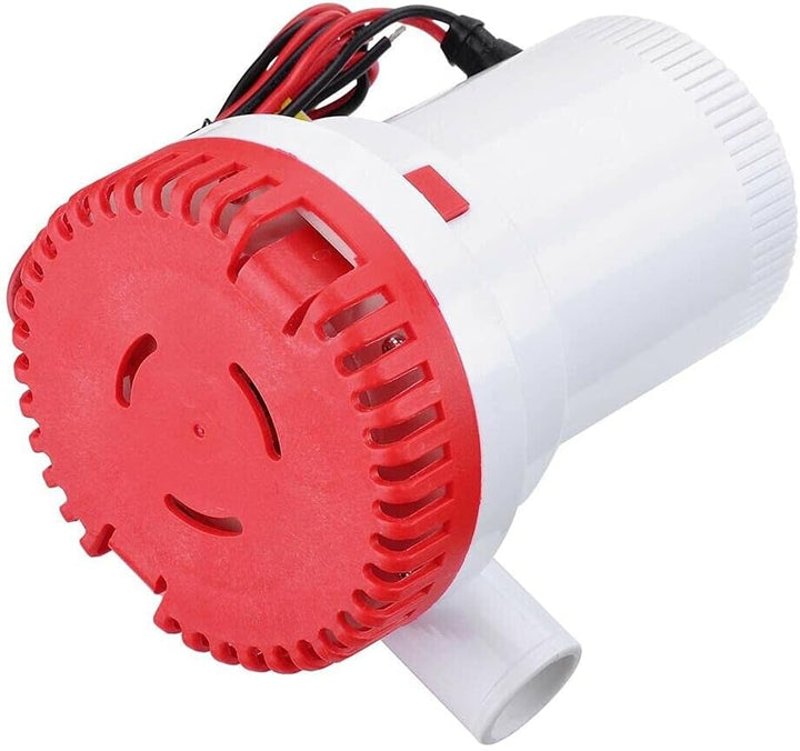 TOTMOX 12V 2000 G/H Universal-Marine-Lenzpumpe Tauchwasserpumpe, langlebige elektrische Tauchwasserp