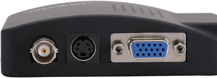 PUSOKEI BNC to HDMI Converter, BNC to VGA Video Converter for Computer PC EU Plug, BNC S-Video to VG