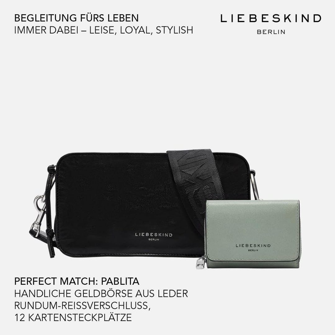 Liebeskind Damen Clarice Crossbody M Schwarz, Schwarz
