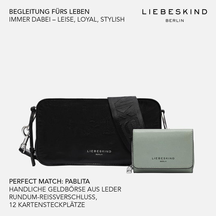 Liebeskind Damen Clarice Crossbody M Schwarz, Schwarz