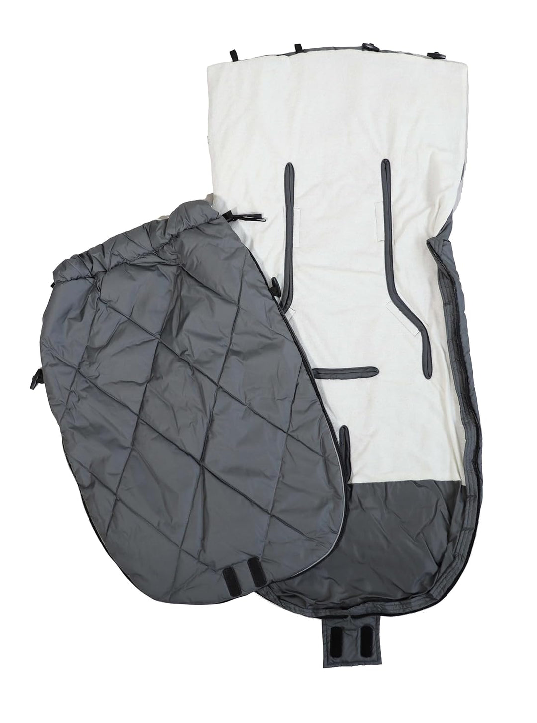 rainy sommer fusssack kinderwagen kaiser 6578724 (dark grey), dark grey