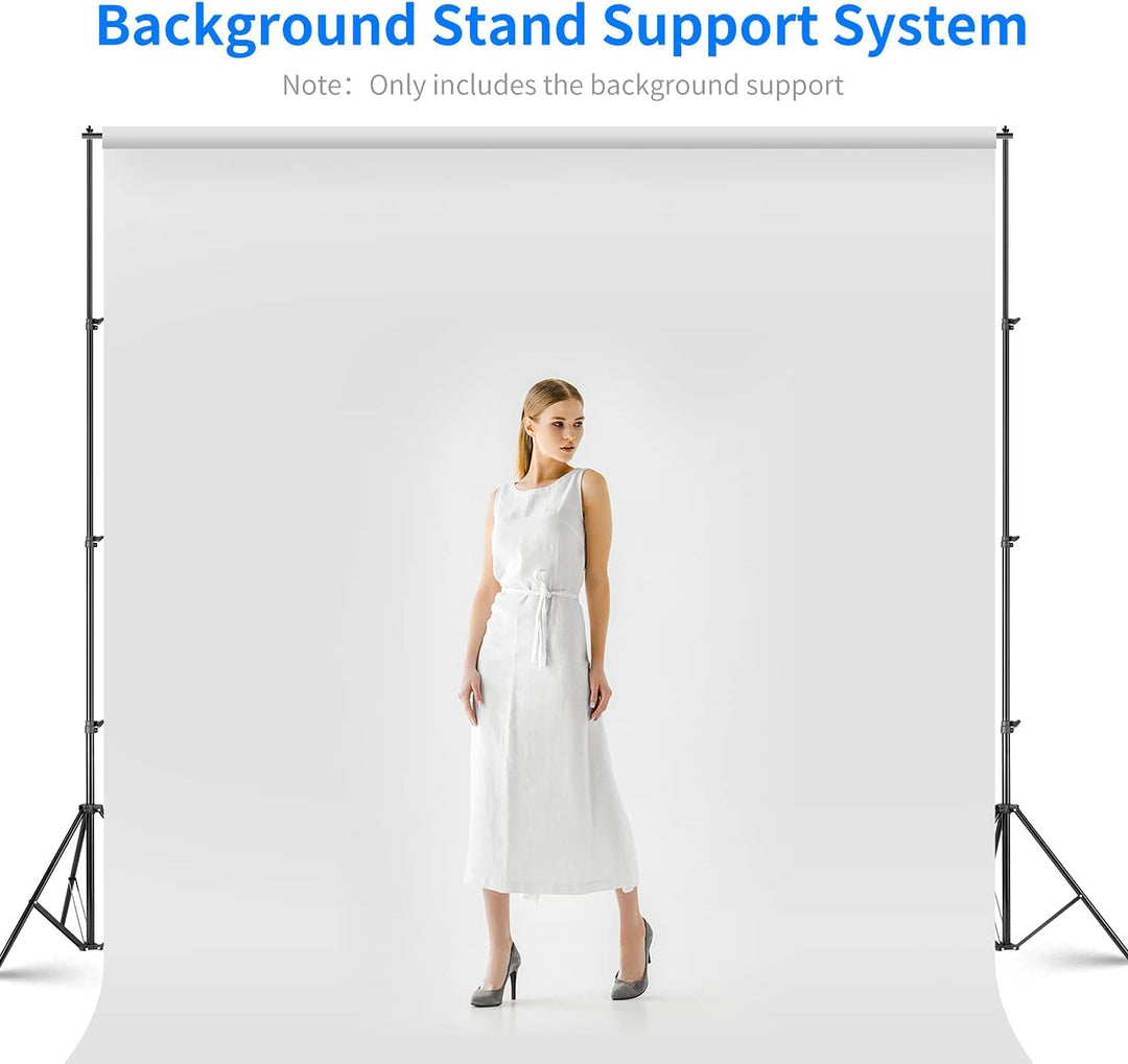 Neewer® Hintergrund Unterstützungssystem 2.6M x 3M/8.5ft x 10ft Set mit Tragetasche für Muslins Hint