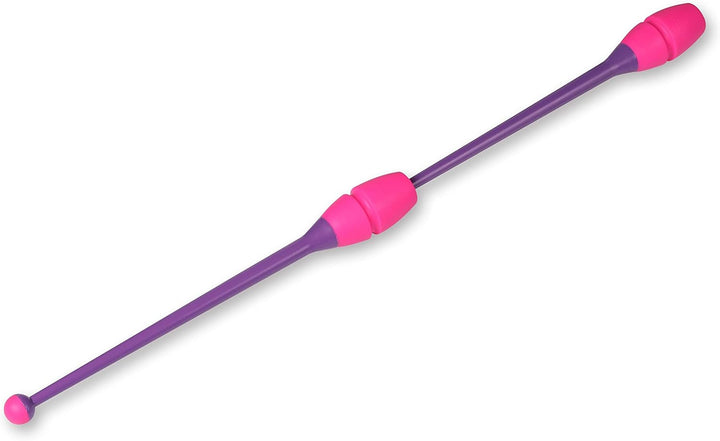 DRUNA Einsteckbare Keulen für Rhythmische Sportgymnastik Indigo 41 cm Violett-Rosa, Violett-Rosa