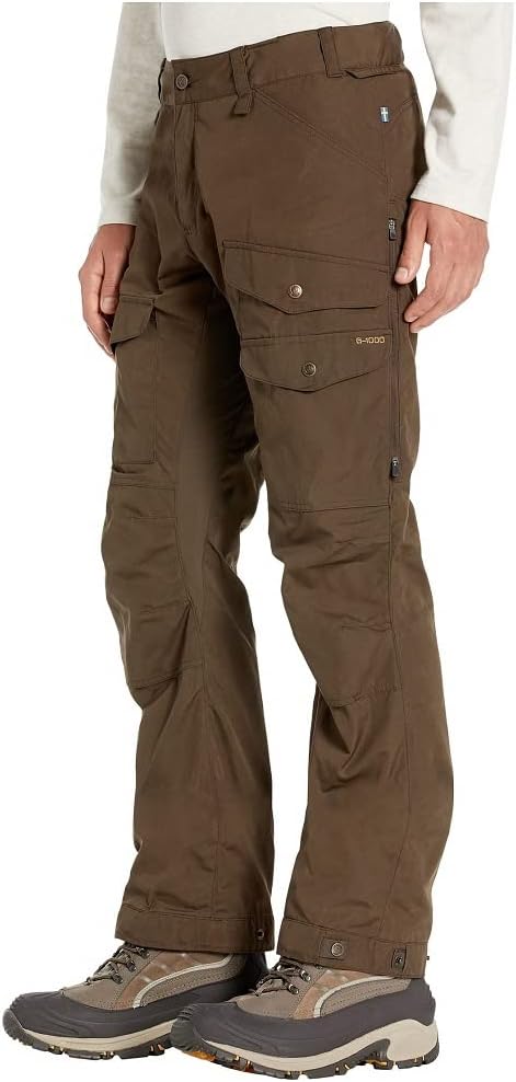 Fjällräven Herren Vidda Pro Ventilated Hose Wanderhose Trekkinghose 44 Dark Olive, 44 Dark Olive