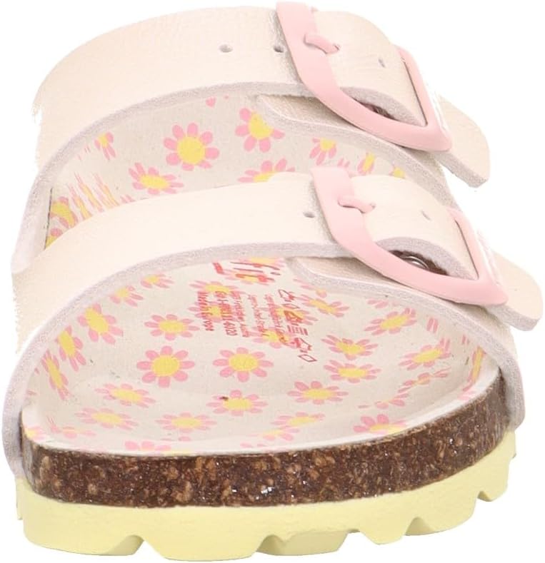 Superfit Mädchen Fussbettpantoffel Hausschuhe 1-800111Hausschuhe 24 EU Gelb 6020, 24 EU Gelb 6020