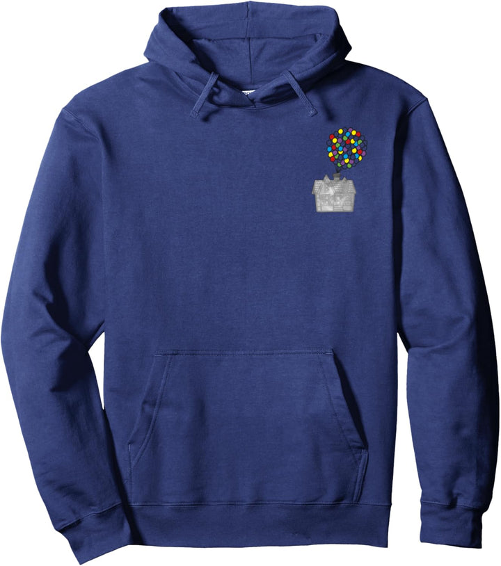 Disney Pixar Up House Balloons Pocket Pullover Hoodie