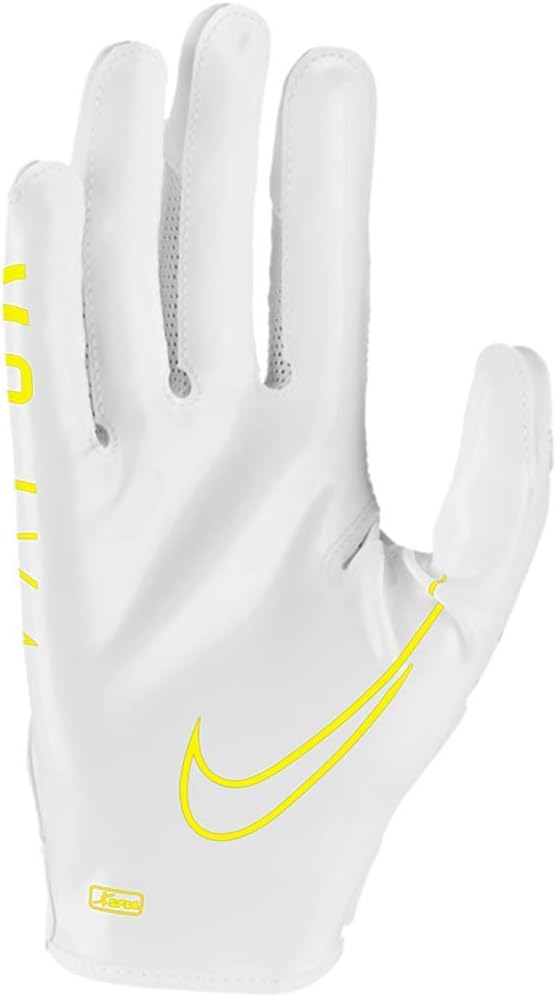 Nike Herren Vapor Jet 6.0 Fussball Receiver Handschuhe Gelb,Weiss/opti S, Gelb,Weiß/opti S