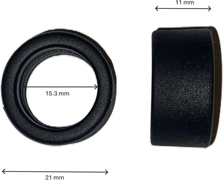 SSC Slot Cars Super Grip Ersatz Autoreifen/Reifen Set Zubehör, Large GT Slicks Kompatibel für - Scal