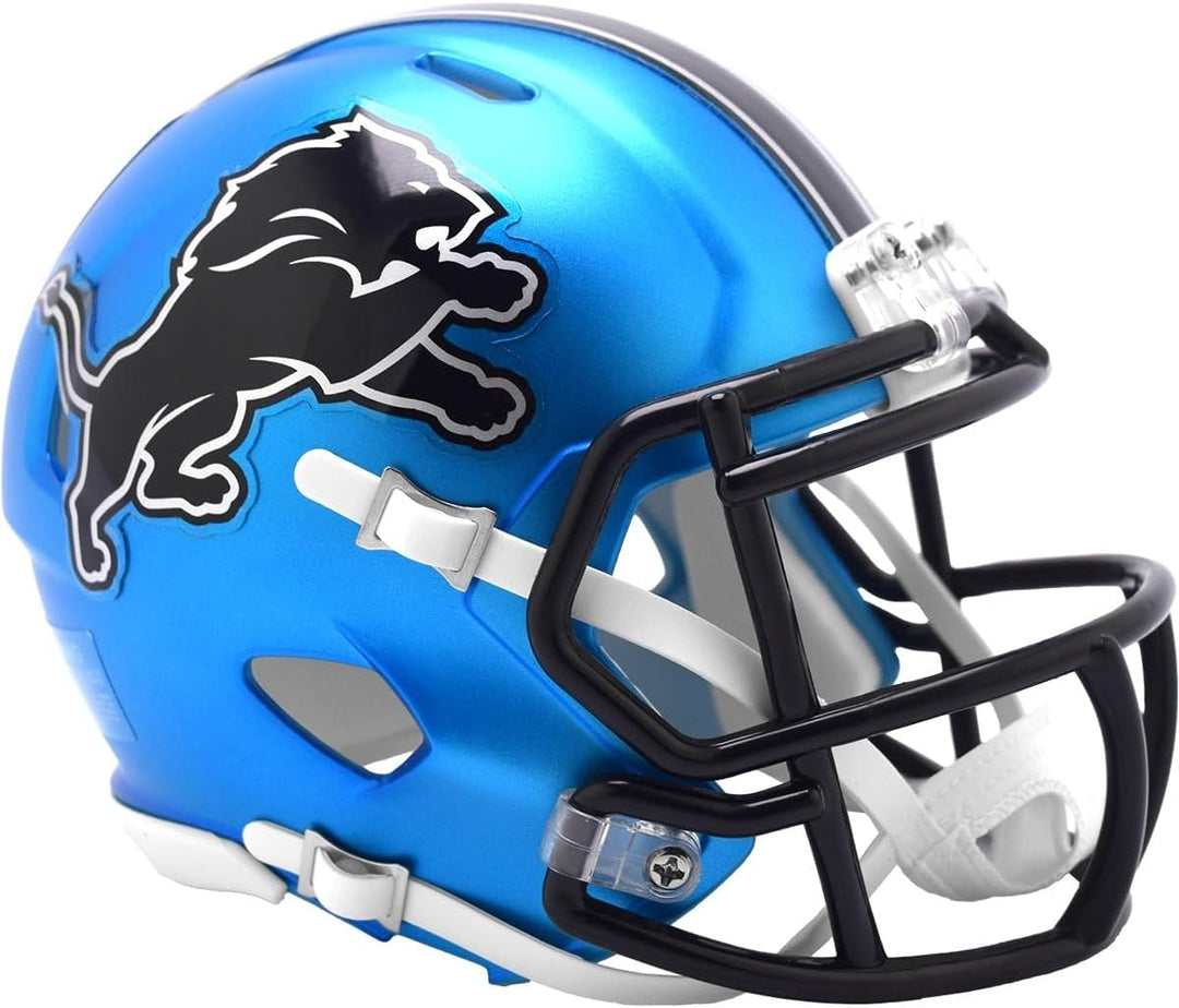 NFL Detroit Lions Alternate Mini Helm Speed Footballhelm