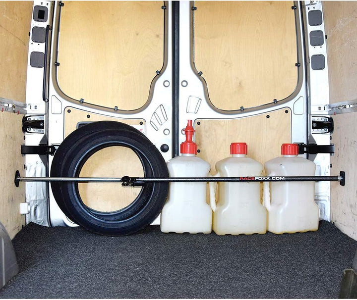 RACEFOXX Spannstange Stange Ladungssicherung für Transporter Pick Up Anhänger Kleiderstange