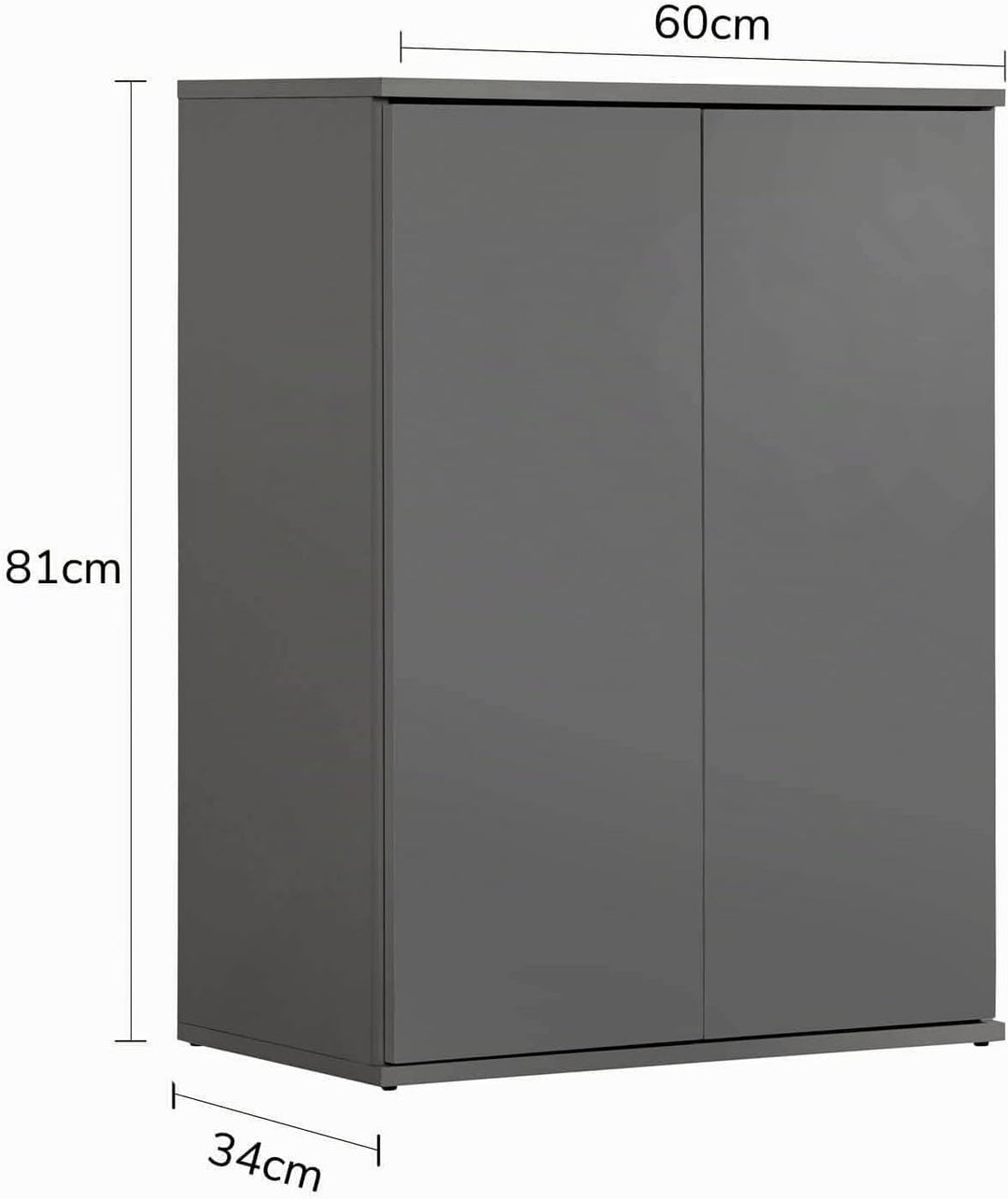 mokebo® Mehrzweckschrank 60 cm Breite &