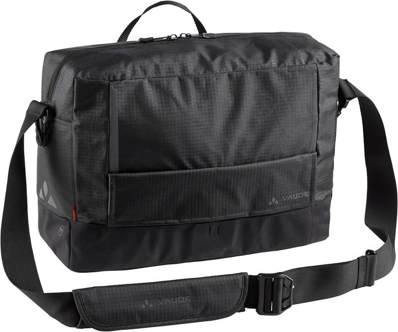 VAUDE Hinterradtaschen Cyclist Messenger Waxed L, black, one Size, 14361 Schwarz Einheitsgrösse, Sch