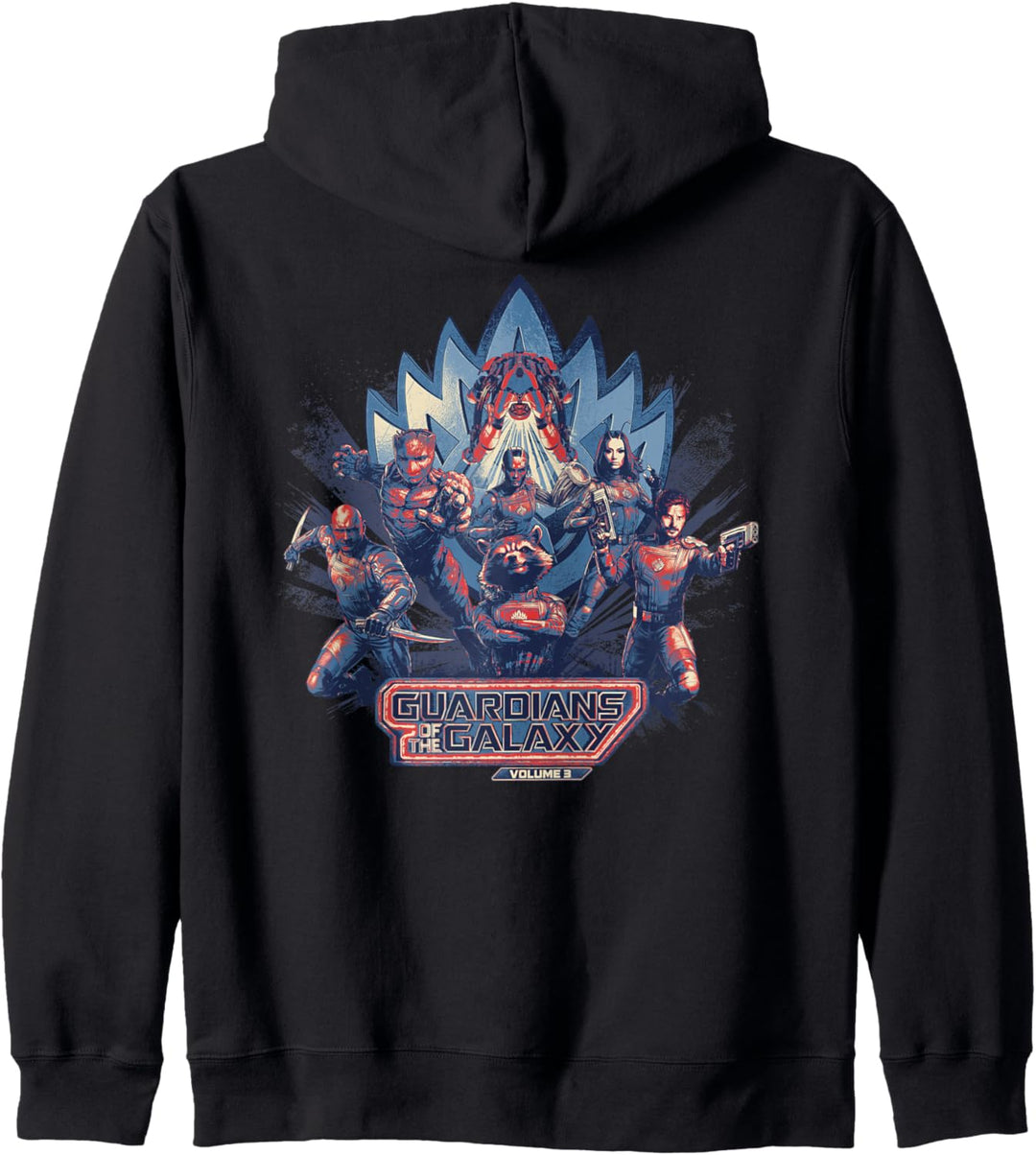Marvel Guardians of the Galaxy Volume 3 Team Action Bowie Kapuzenjacke