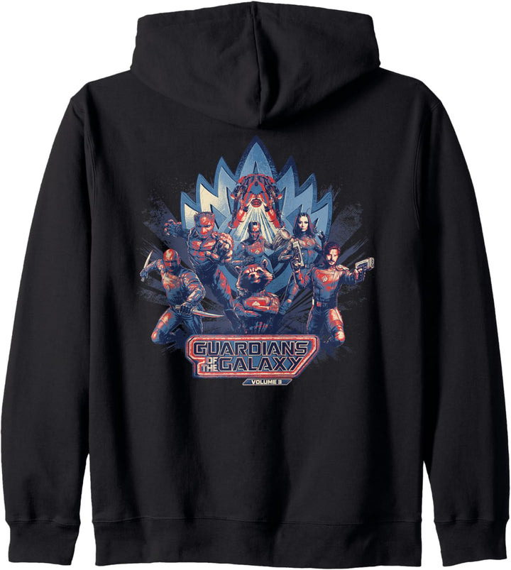 Marvel Guardians of the Galaxy Volume 3 Team Action Bowie Kapuzenjacke