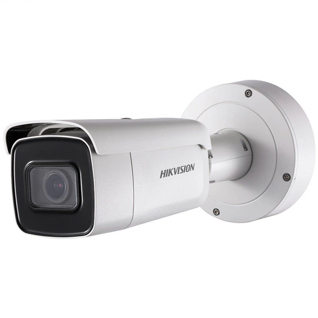 HIKVISION Unisex-Adult NX-821 Tubular IP 8MPX, LEDs IR 60, ÓPTICA MOTORIZADA, WDR 120DB, ACUSENSE, H
