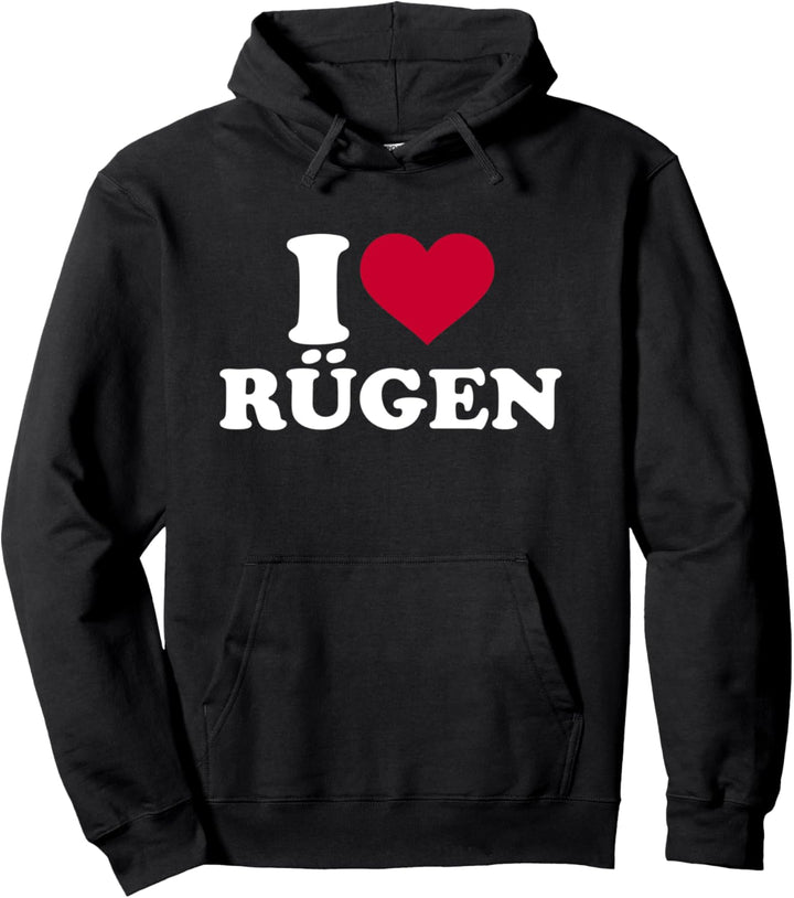 Ich liebe Rügen Pullover Hoodie